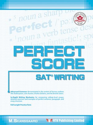 cover image of Perfect Score – SAT Writing